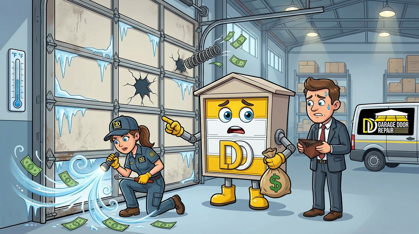5 Signs Your Commercial Garage Door Is Costing You Energy (and Money)
