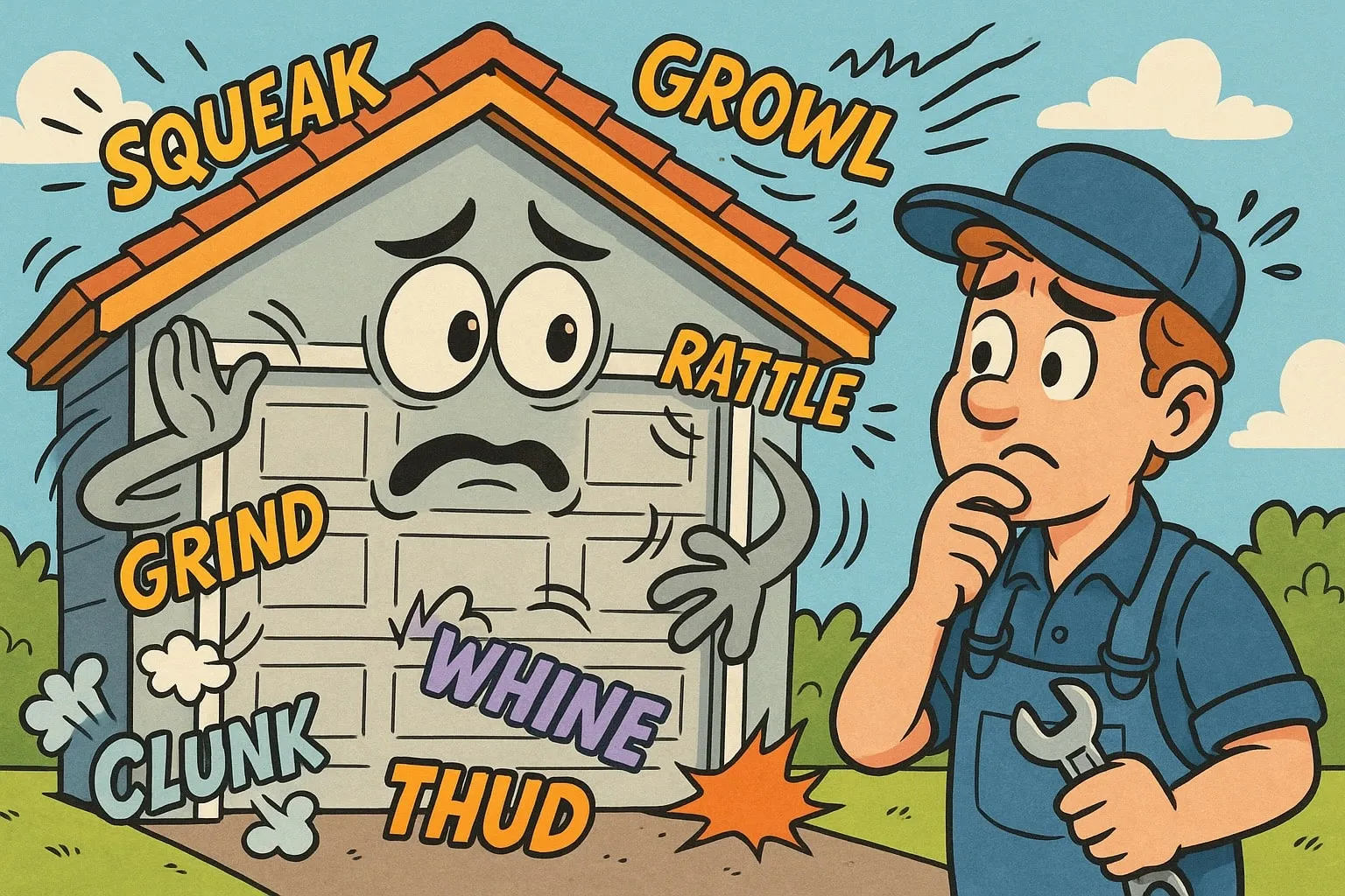 7 Weird Noises Your Garage Door Makes—and What They Mean