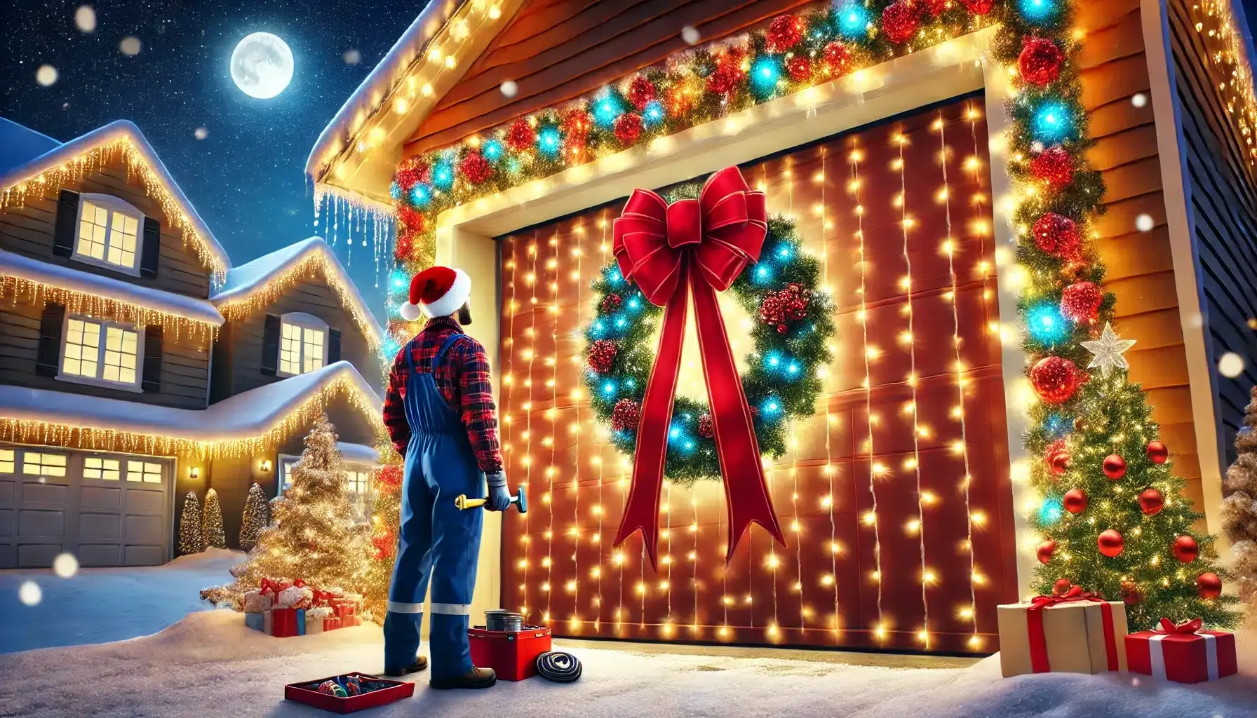 Avoid a Christmas Day Garage Door Emergency: Quick Fixes You Can Do Now