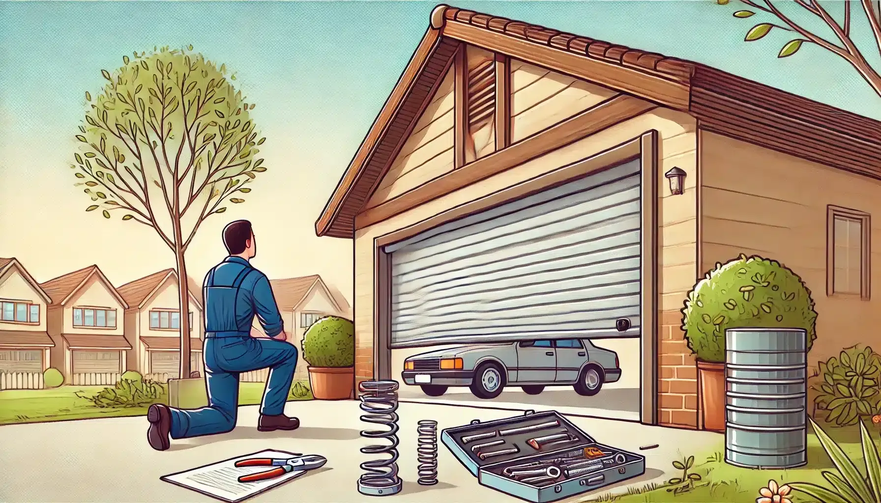 Five Signs that indicate your garage door need repair