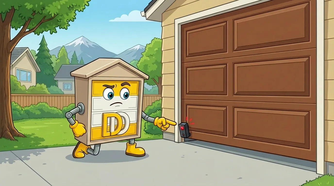 Garage Door Reverses Immediately After Closing: A Port Coquitlam Fix-It Guide