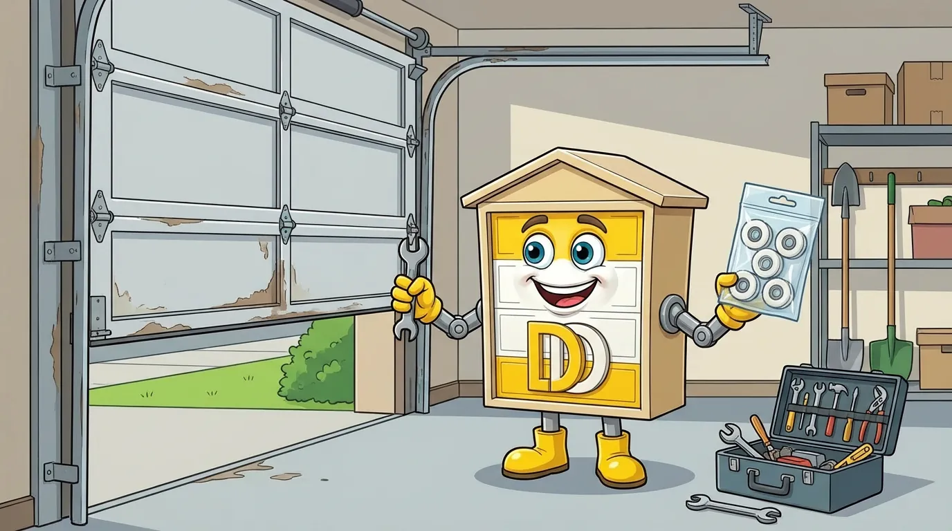 How to Replace Worn Garage Door Rollers: A Surrey DIY Guide