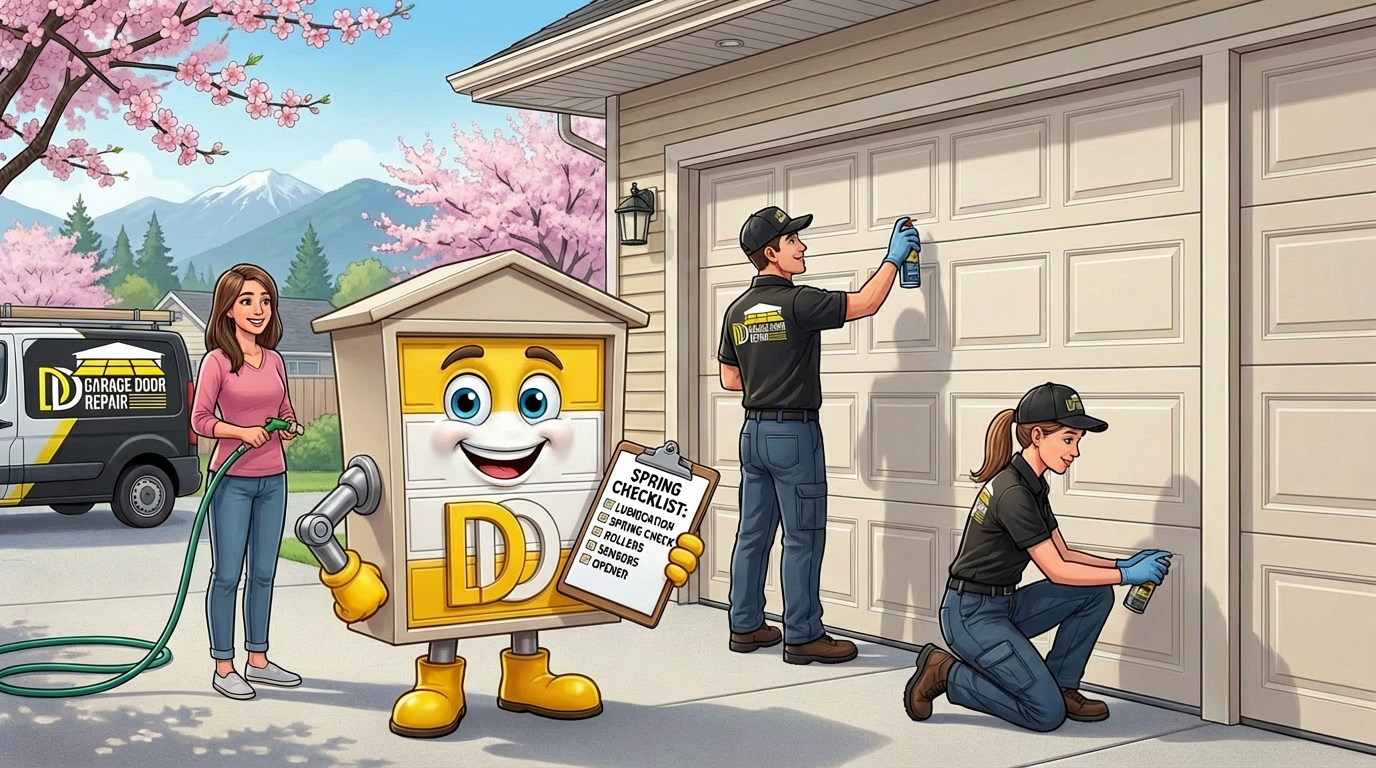 Spring Maintenance Checklist: Get Your Surrey Garage Door Summer-Ready