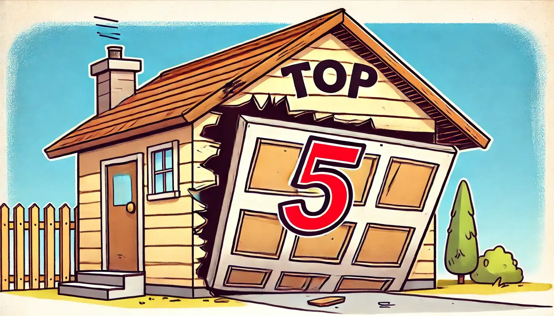 Top 5 Signs Your Garage Door Needs Immediate Repair