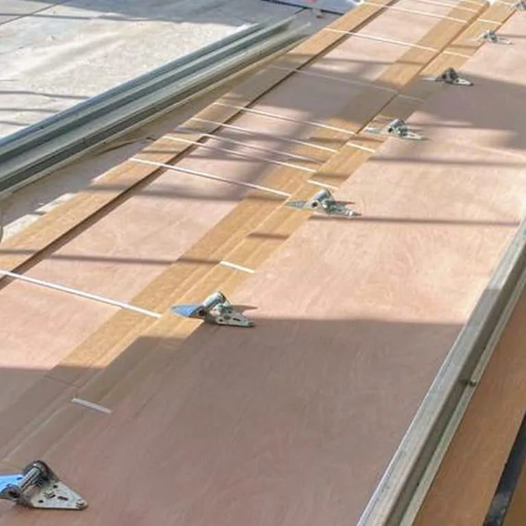 Garage door patch repair