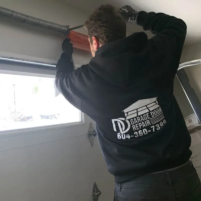 Residential garage door service